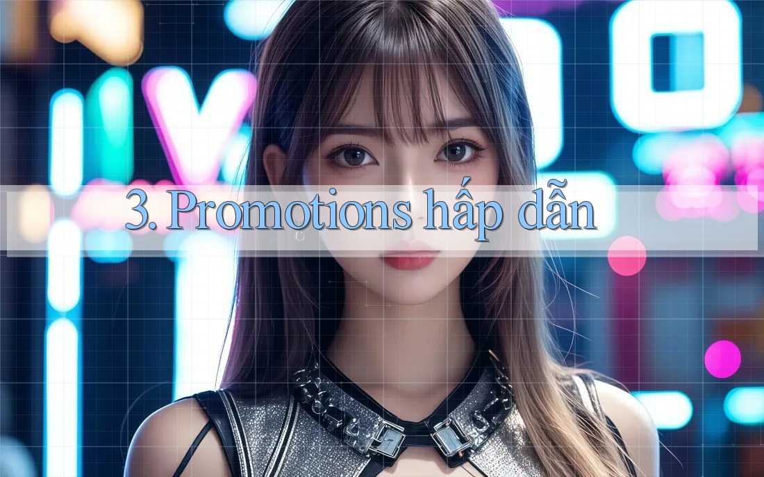 3. Promotions hấp dẫn