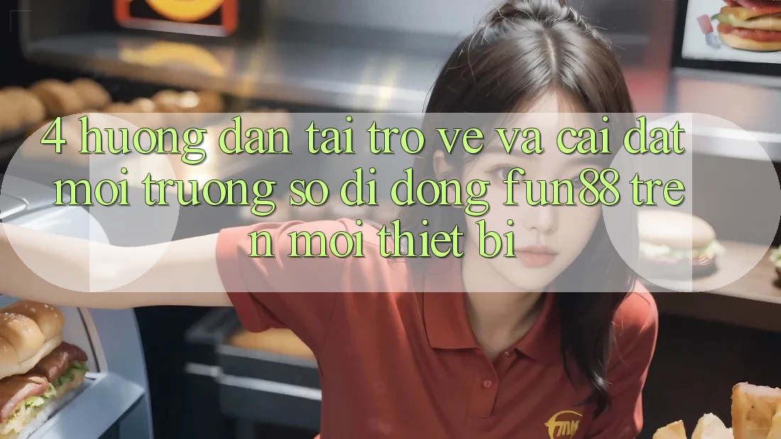 4. Hướng Dẫn Tải trở về Và Cài Đặt Môi trường số di động Fun88 Trên Mọi Thiết Bị