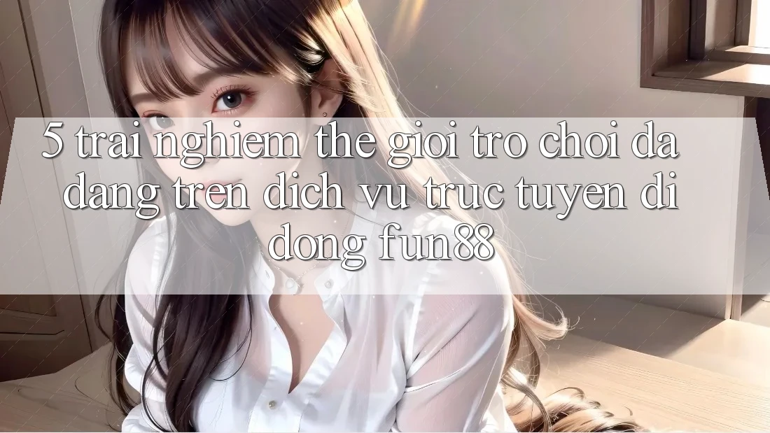5. Trải nghiệm Thế Giới Trò Chơi Đa Dạng Trên Dịch vụ trực tuyến di động Fun88