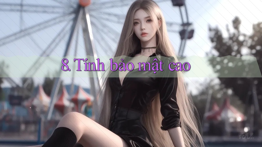 8. Tính bảo mật cao