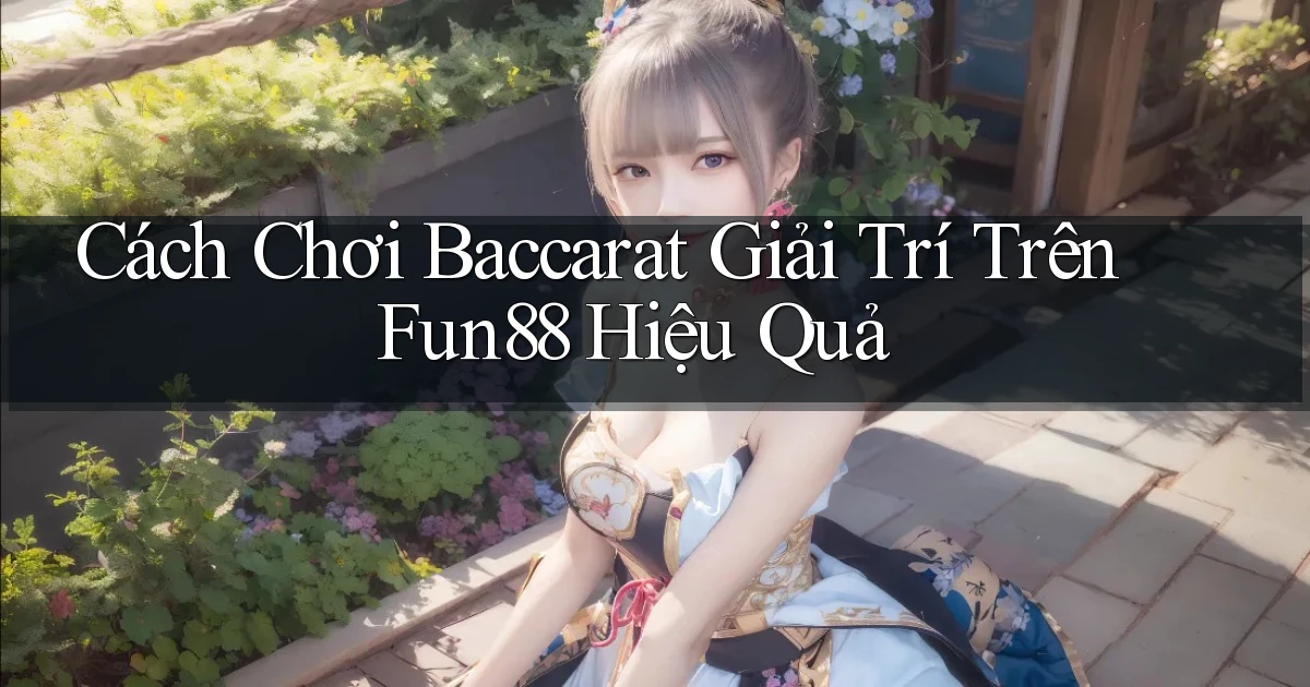 cách chơi baccarat giải trí trên fun88 hiệu quả