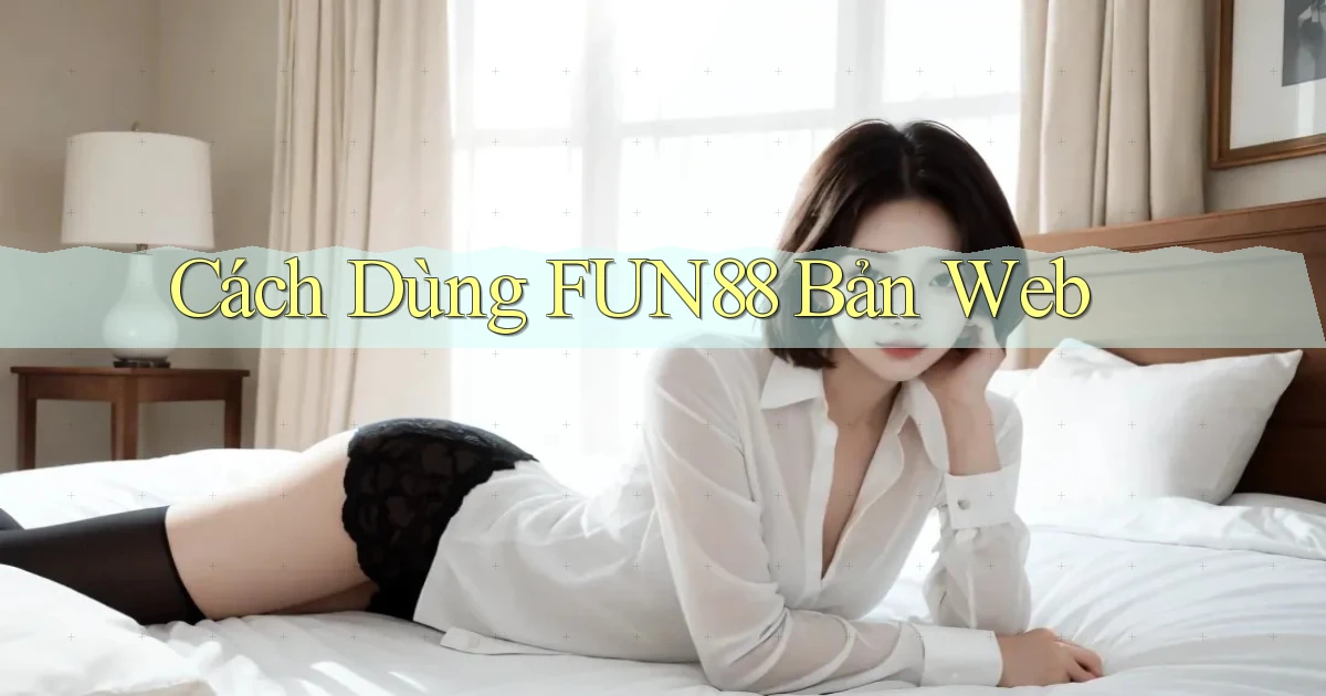 cách dùng fun88 bản web