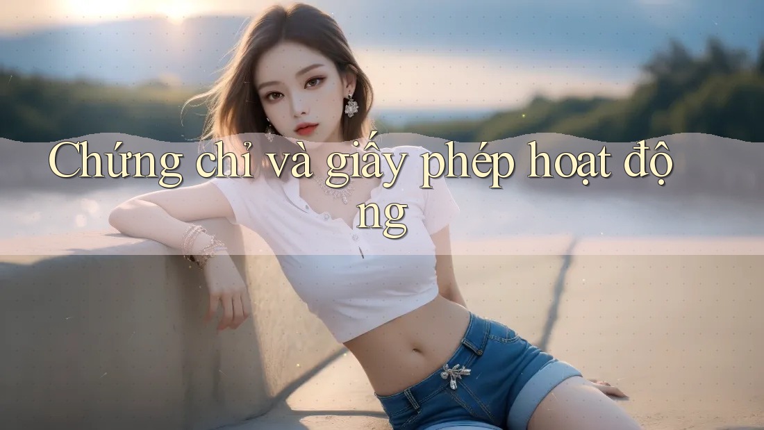 Chứng chỉ và giấy phép hoạt động