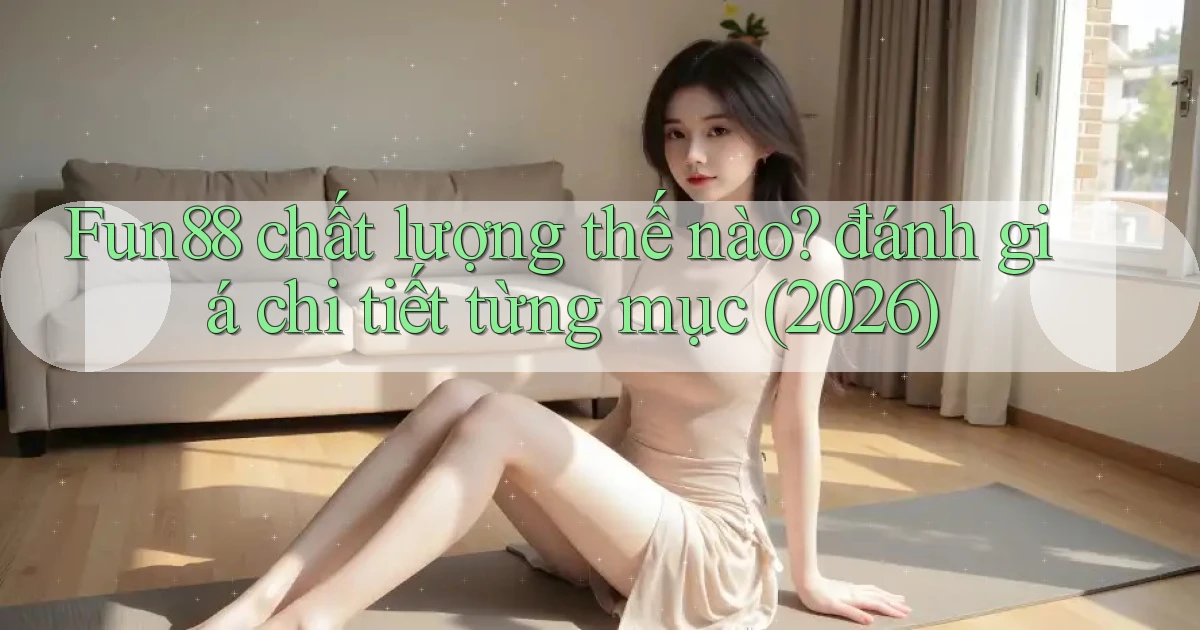 Fun88 chất lượng thế nào đánh giá chi tiết từng mục (2026)