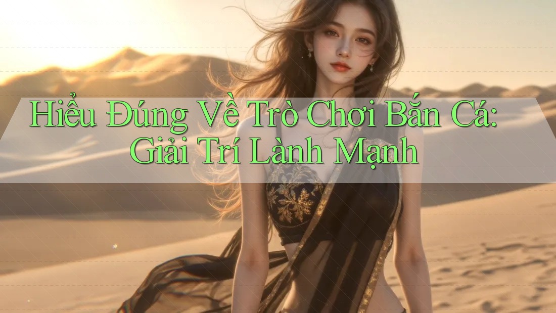 Hiểu Đúng Về Trò Chơi Bắn Cá: Giải Trí Lành Mạnh