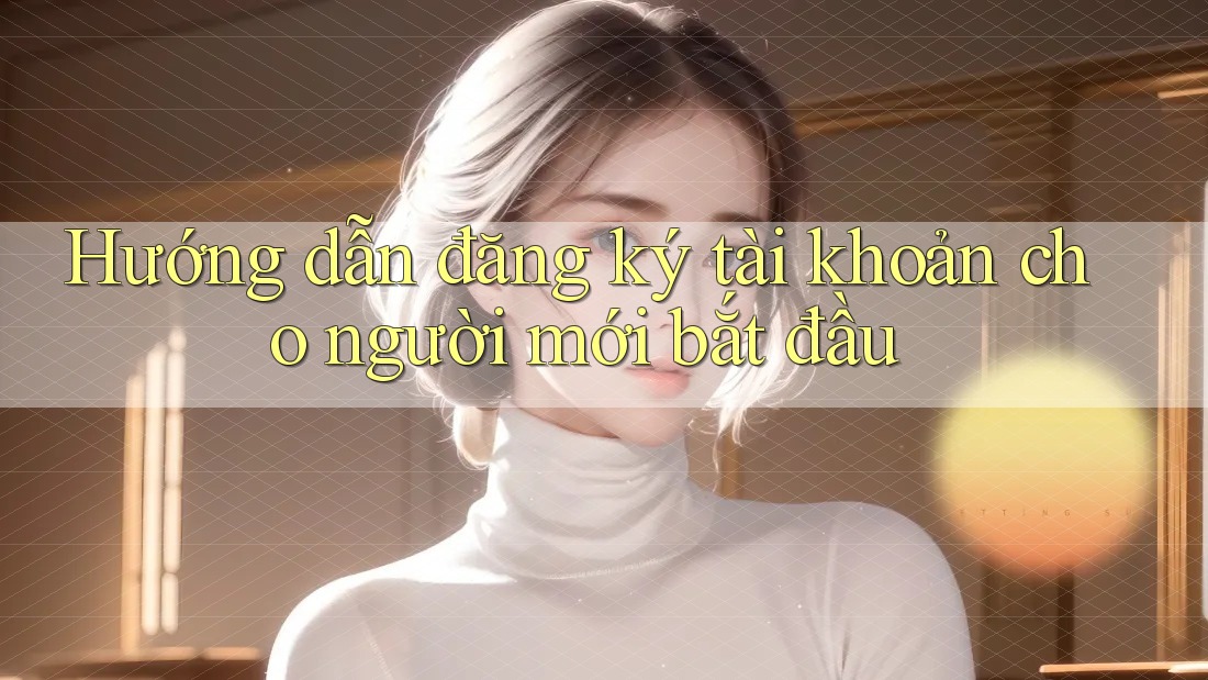 Hướng dẫn đăng ký tài khoản cho người mới bắt đầu