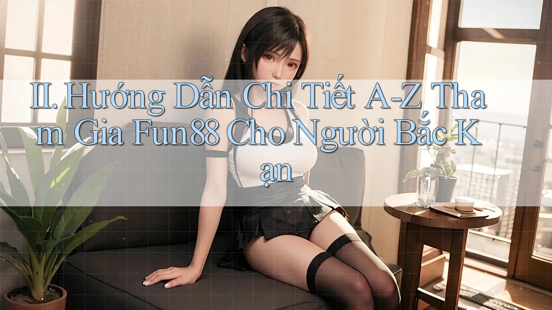 II. Hướng Dẫn Chi Tiết A-Z Tham Gia Fun88 Cho Người Bắc Kạn