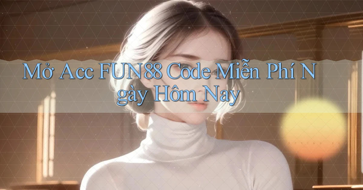 mở acc fun88 code miễn phí ngày hôm nay