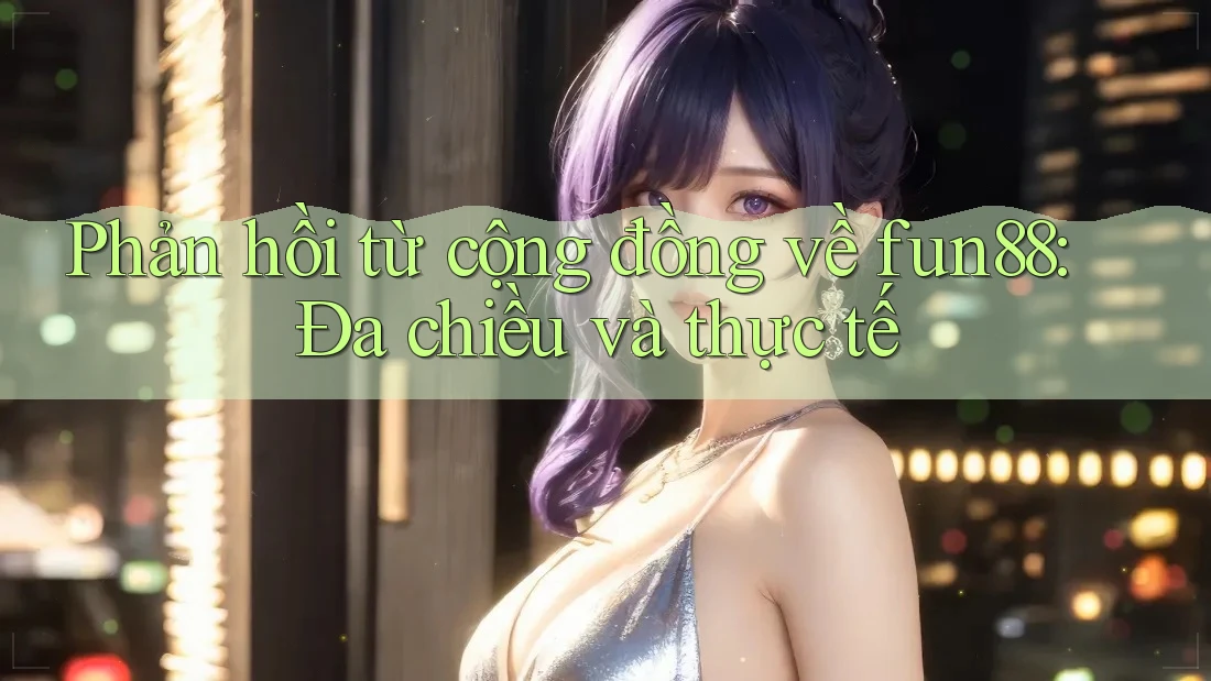 Phản hồi từ cộng đồng về fun88: Đa chiều và thực tế