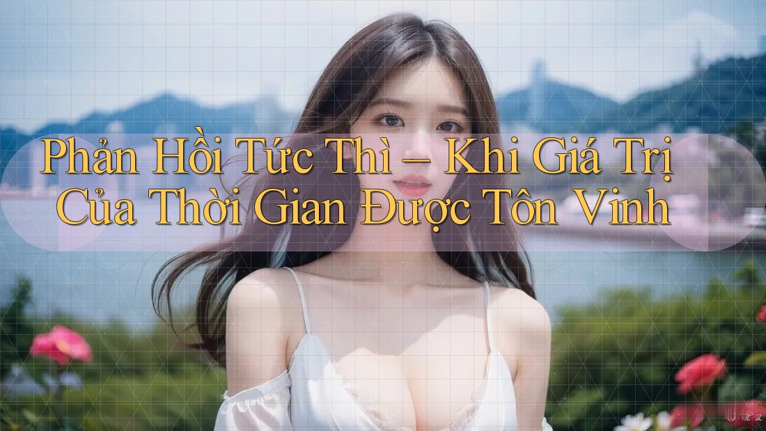 Phản Hồi Tức Thì – Khi Giá Trị Của Thời Gian Được Tôn Vinh