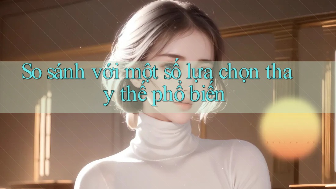 So sánh với một số lựa chọn thay thế phổ biến