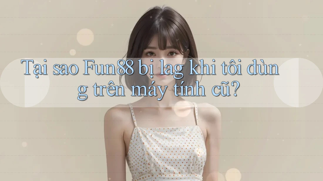 Tại sao Fun88 bị lag khi tôi dùng trên máy tính cũ?