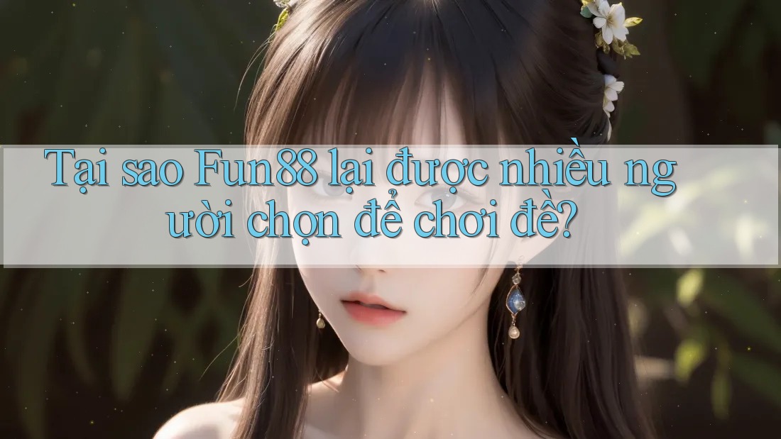 Tại sao Fun88 lại được nhiều người chọn để chơi đề?