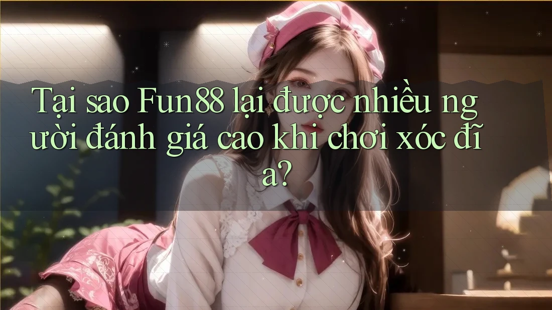 Tại sao Fun88 lại được nhiều người đánh giá cao khi chơi xóc đĩa?