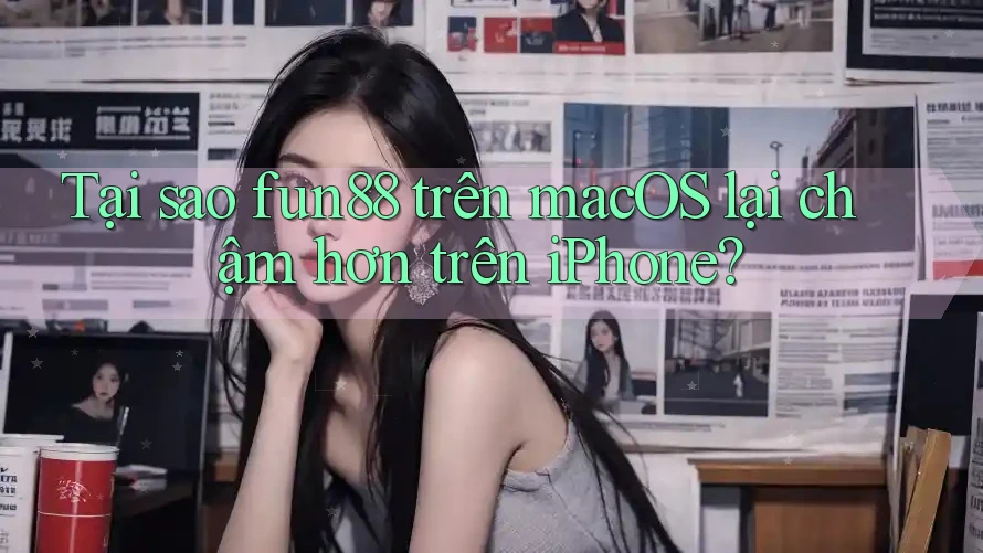 Tại sao fun88 trên macOS lại chậm hơn trên iPhone?