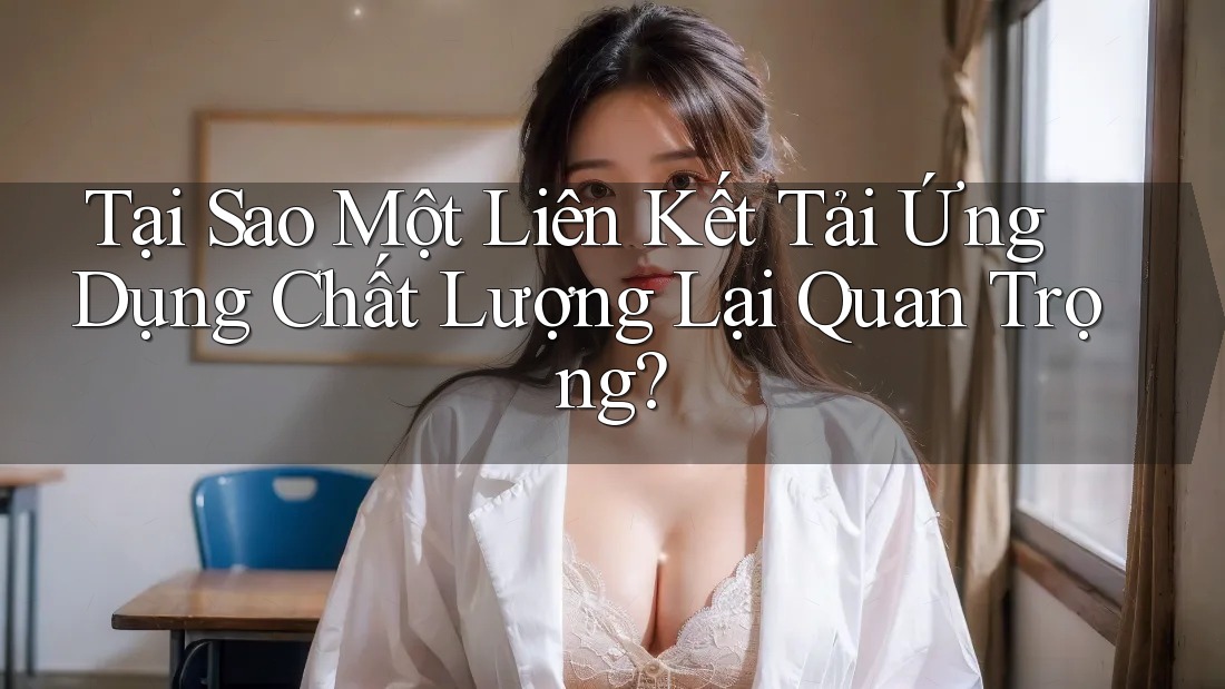 Tại Sao Một Liên Kết Tải Ứng Dụng Chất Lượng Lại Quan Trọng?