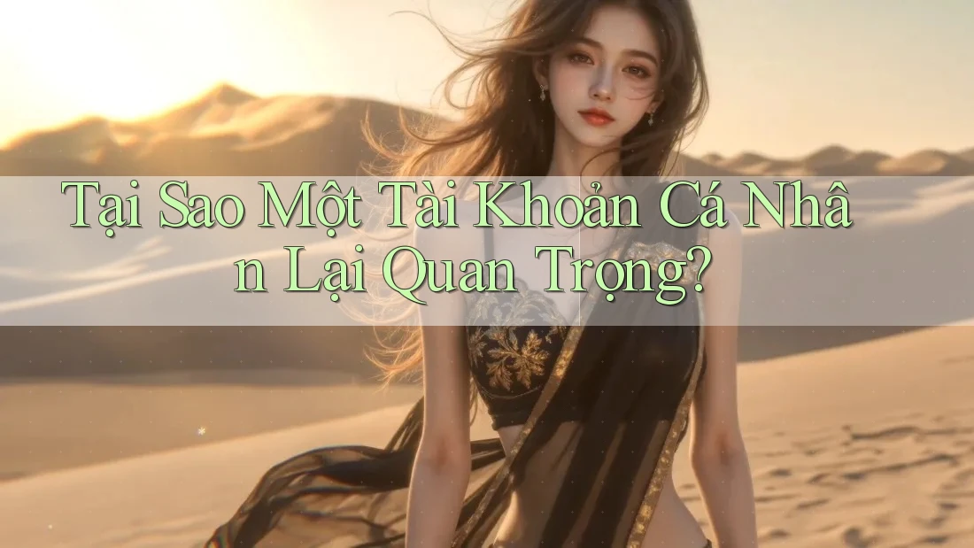 Tại Sao Một Tài Khoản Cá Nhân Lại Quan Trọng?