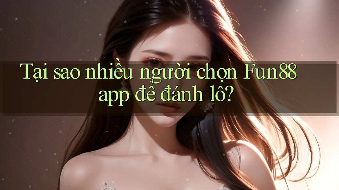 Tại sao nhiều người chọn Fun88 app để đánh lô?