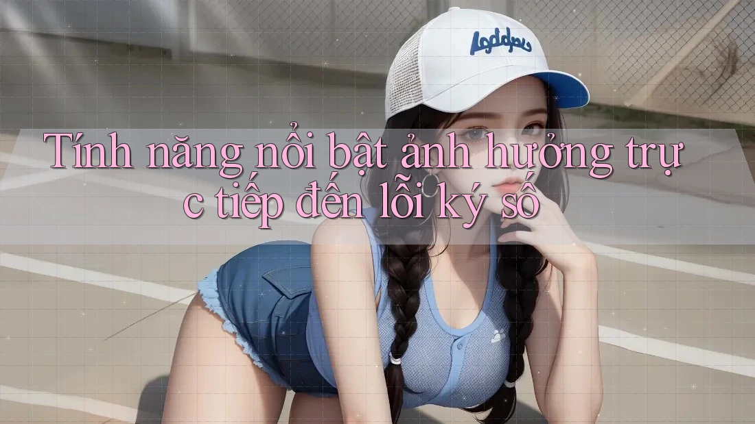 Tính năng nổi bật ảnh hưởng trực tiếp đến lỗi ký số