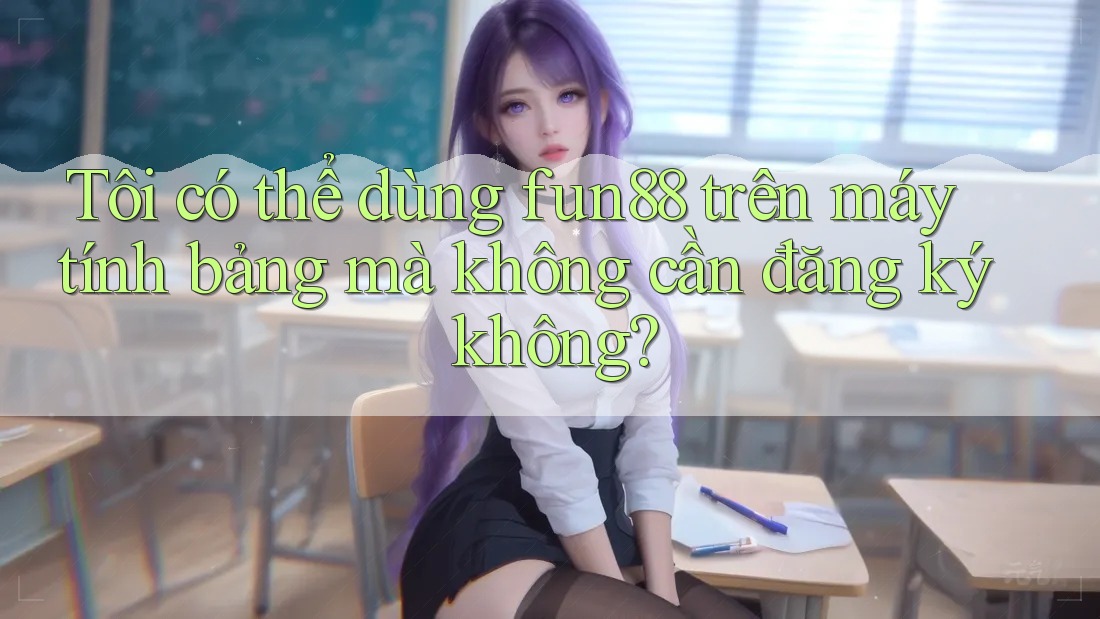 Tôi có thể dùng fun88 trên máy tính bảng mà không cần đăng ký không?