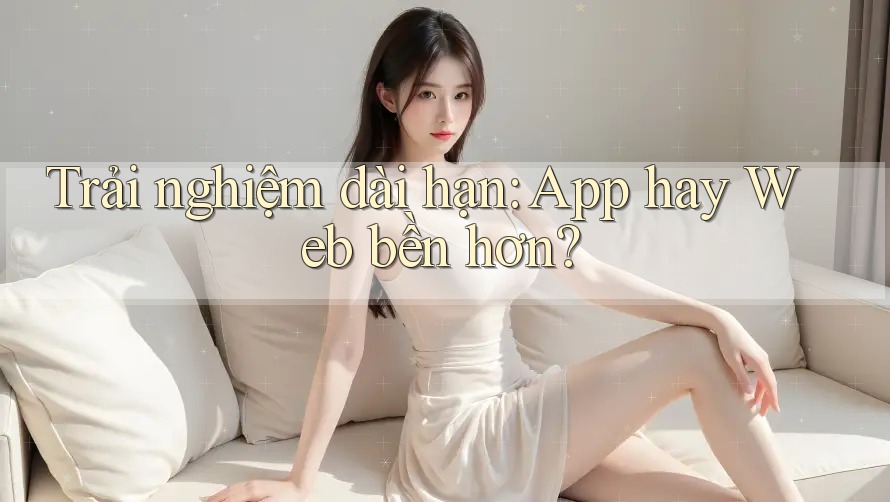 Trải nghiệm dài hạn: App hay Web bền hơn?