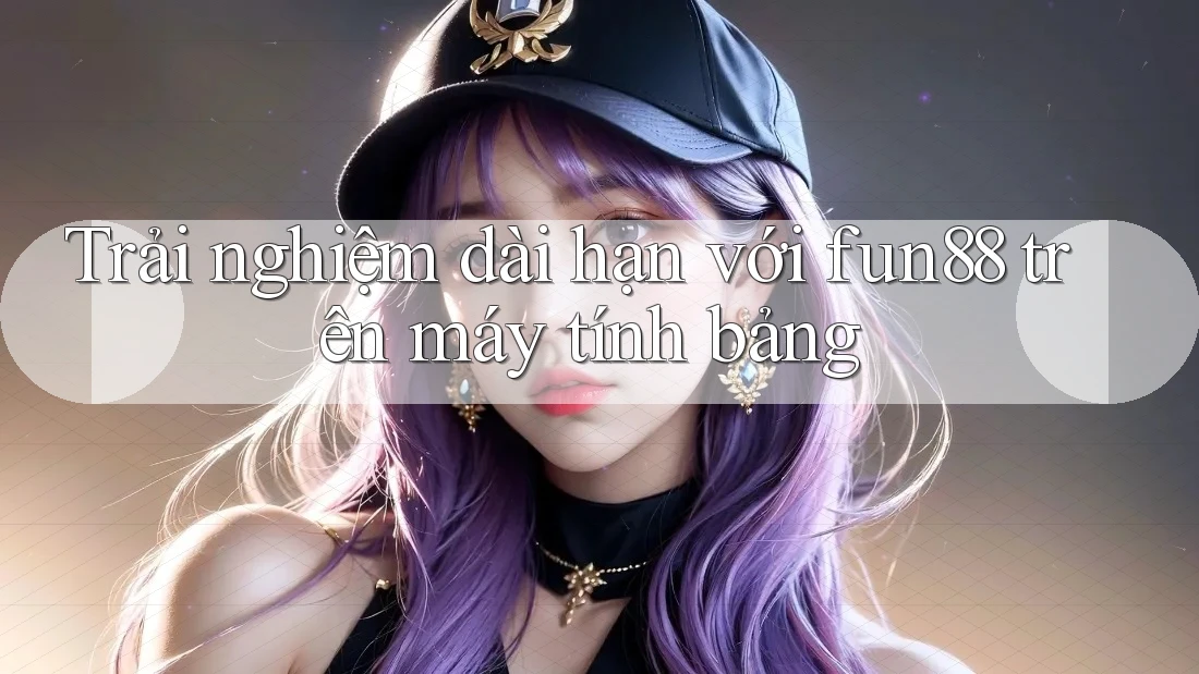 Trải nghiệm dài hạn với fun88 trên máy tính bảng
