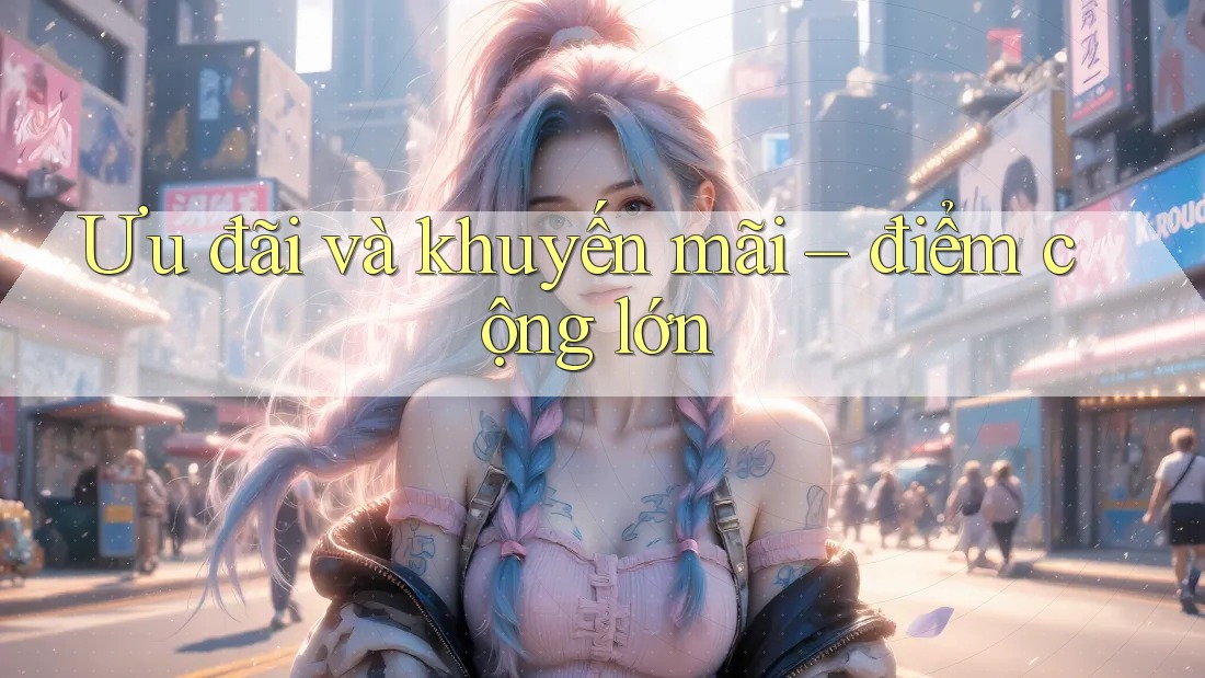 Ưu đãi và khuyến mãi – điểm cộng lớn