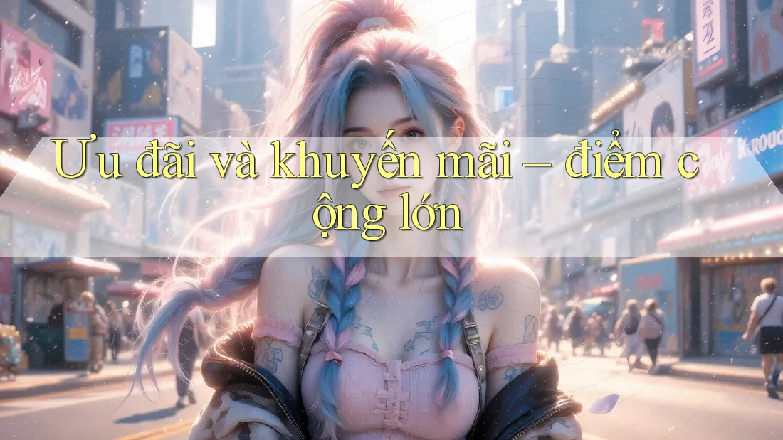 Ưu đãi và khuyến mãi – điểm cộng lớn Ưu đãi và khuyến mãi – điểm cộng lớn